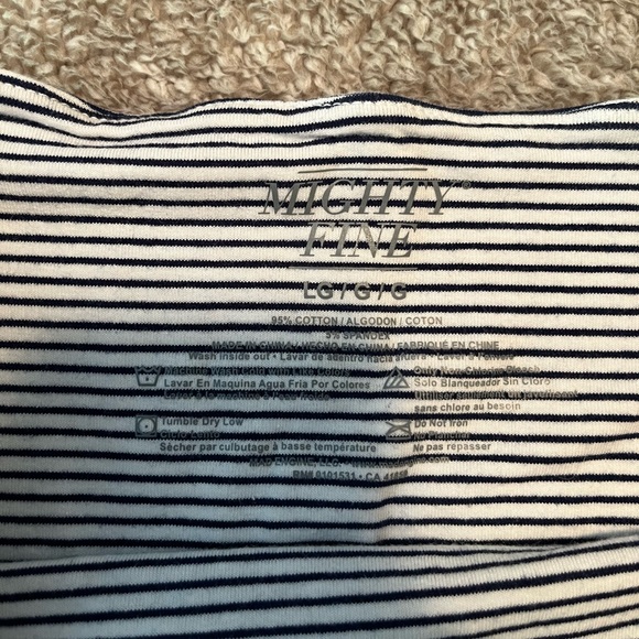 Mighty Fine | Tube Top with American Flag Patch - Picture 2 of 2